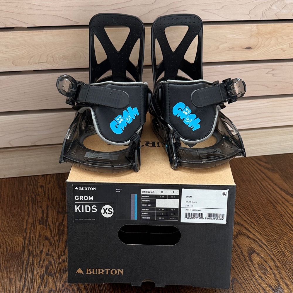 Burton Grom XS Snowboard Bindings Kids